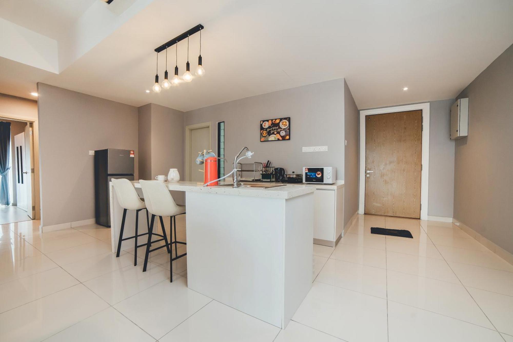 Mosaic Southkey Hidden Ash 3br8pax Nr Midvalley W Bathub Pangsapuri Johor Bahru