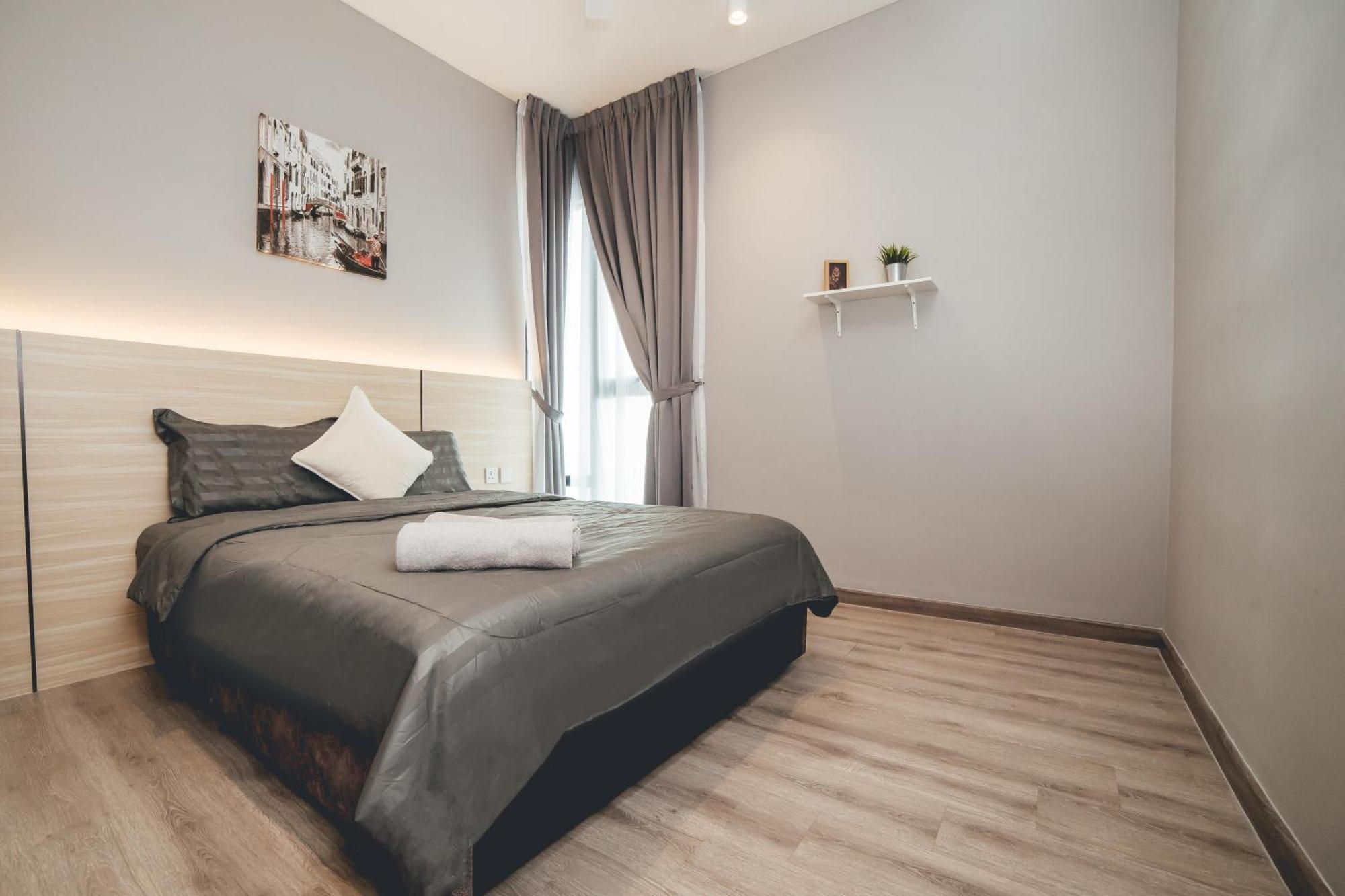 Mosaic Southkey Hidden Ash 3br8pax Nr Midvalley W Bathub *